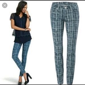 Cabi Grid Skinny size 6 Curvy